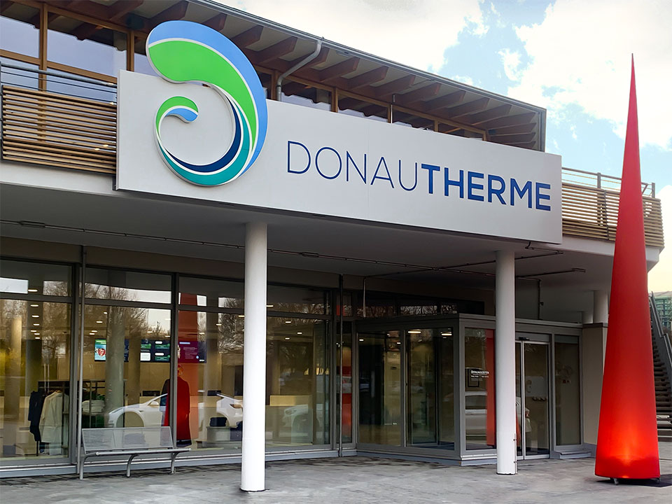 Digital signage solutions Donautherme Ingolstadt