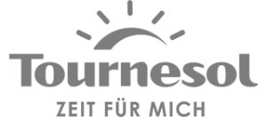 Logo Tournesol grau weiß